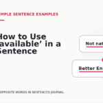 How to Use ‘available’ in a Sentence