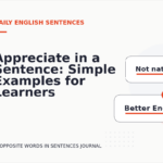 Appreciate in a Sentence: Simple Examples for Learners